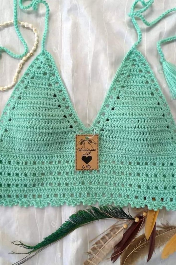 Crochet Swimsuit; 30 Beautiful Beach Knitted Swimsuit Patterns You Must