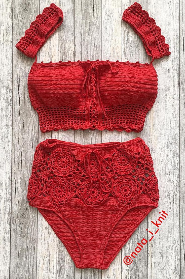 Crochet Bikini Pattern; 38+ Beach Free Crochet Swimwear Pattern Design