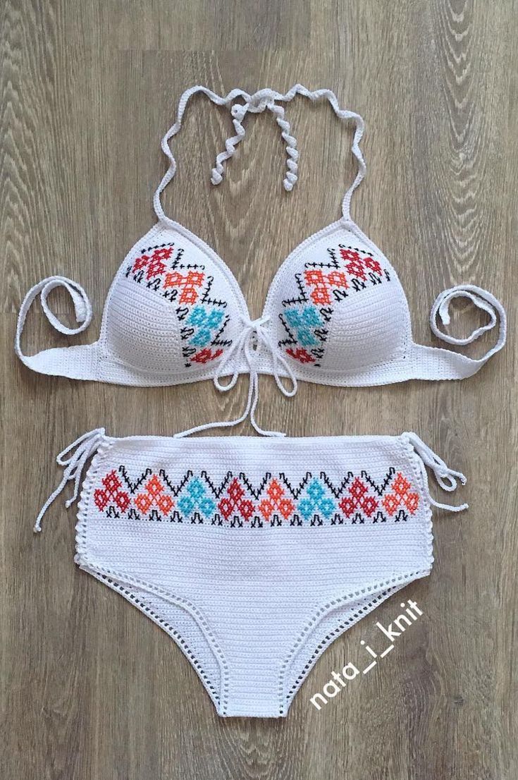 Crochet Bikini Pattern; 38+ Beach Free Crochet Swimwear Pattern Design