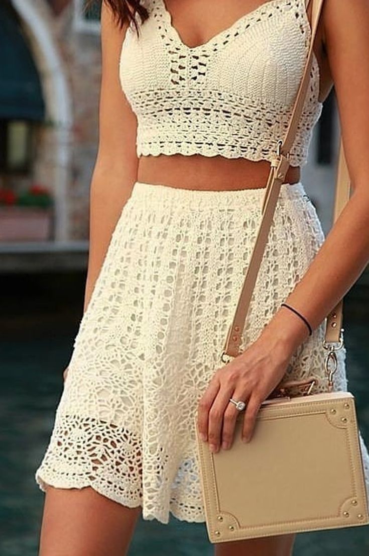 crochet beach outfit