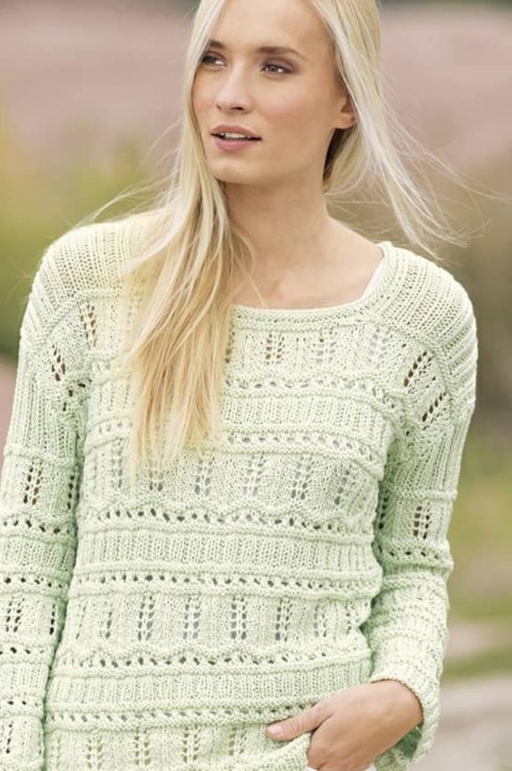 Crochet Spring Sweatshirt; Free Crochet Sweatshirt Patterns for Easy ...