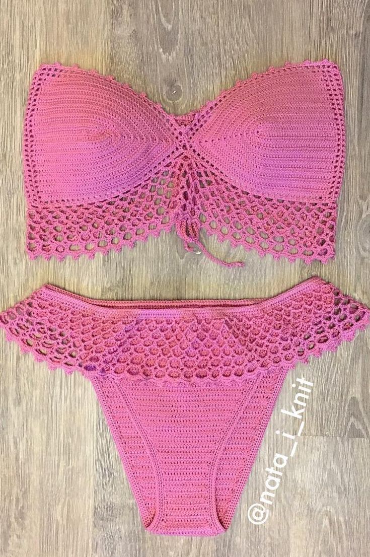 Crochet Bikini Pattern; 38+ Beach Free Crochet Swimwear Pattern Design ...